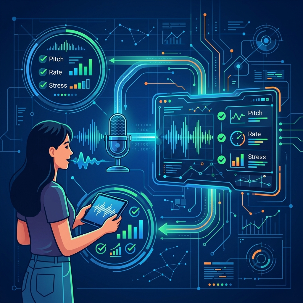 Vòng lặp phản hồi phát âm tức thì bằng công nghệ AI Feedback thông minh