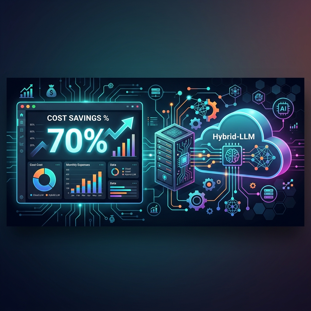 Sự Bùng Nổ Của Mô Hình Hybrid-LLM Và AI Economics: Lối Đi Tối Ưu Chi Phí 70% Cho Doanh Nghiệp SMEs