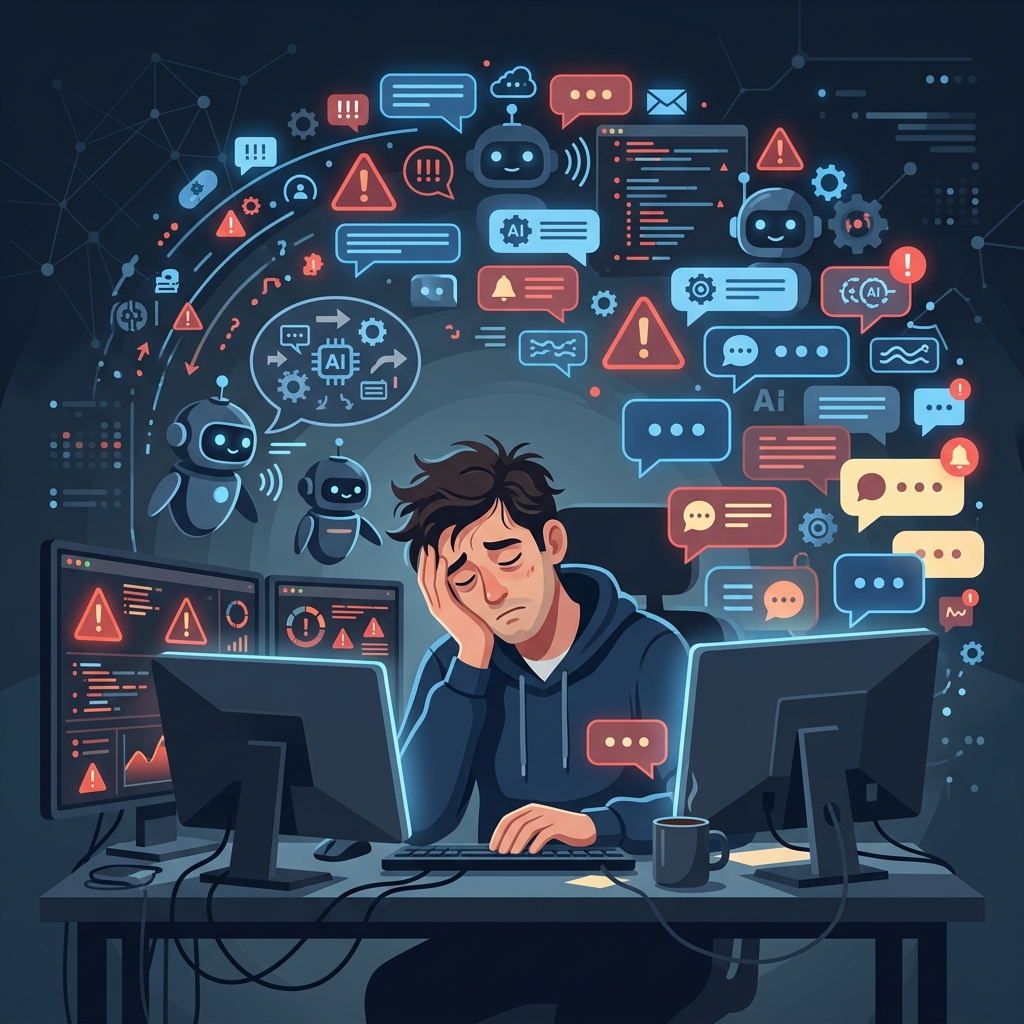 Hội Chứng 'Mệt Mỏi Vì AI' (AI Fatigue) Và Kỹ Năng Duy Trì Sự Tập Trung Sâu Trong Môi Trường Số Nhiễu Loạn