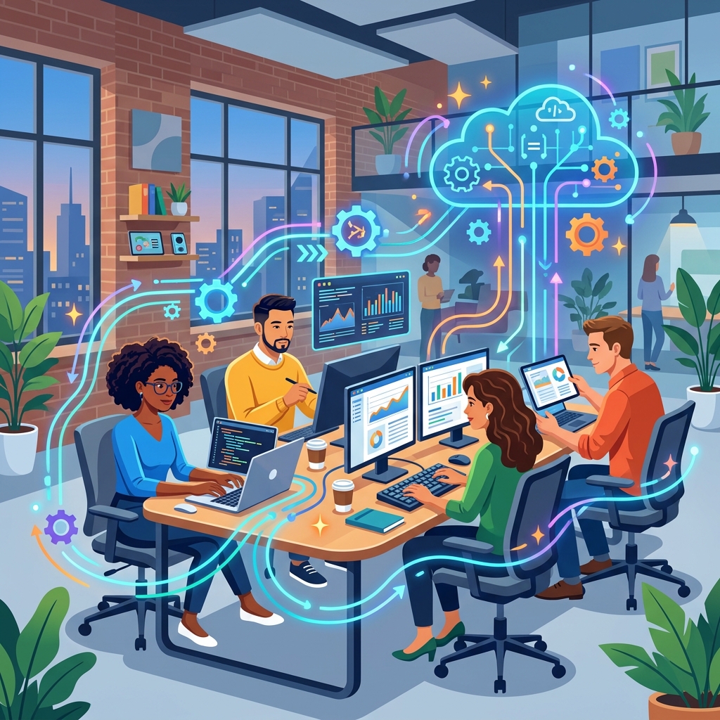 Sự Trỗi Dậy Của Mô Hình Đội Nhóm Siêu Nhỏ (Tiny Teams): Cách AI Thay Đổi Cấu Trúc Nhân Sự Và Quy Trình Phối Hợp Phần Mềm