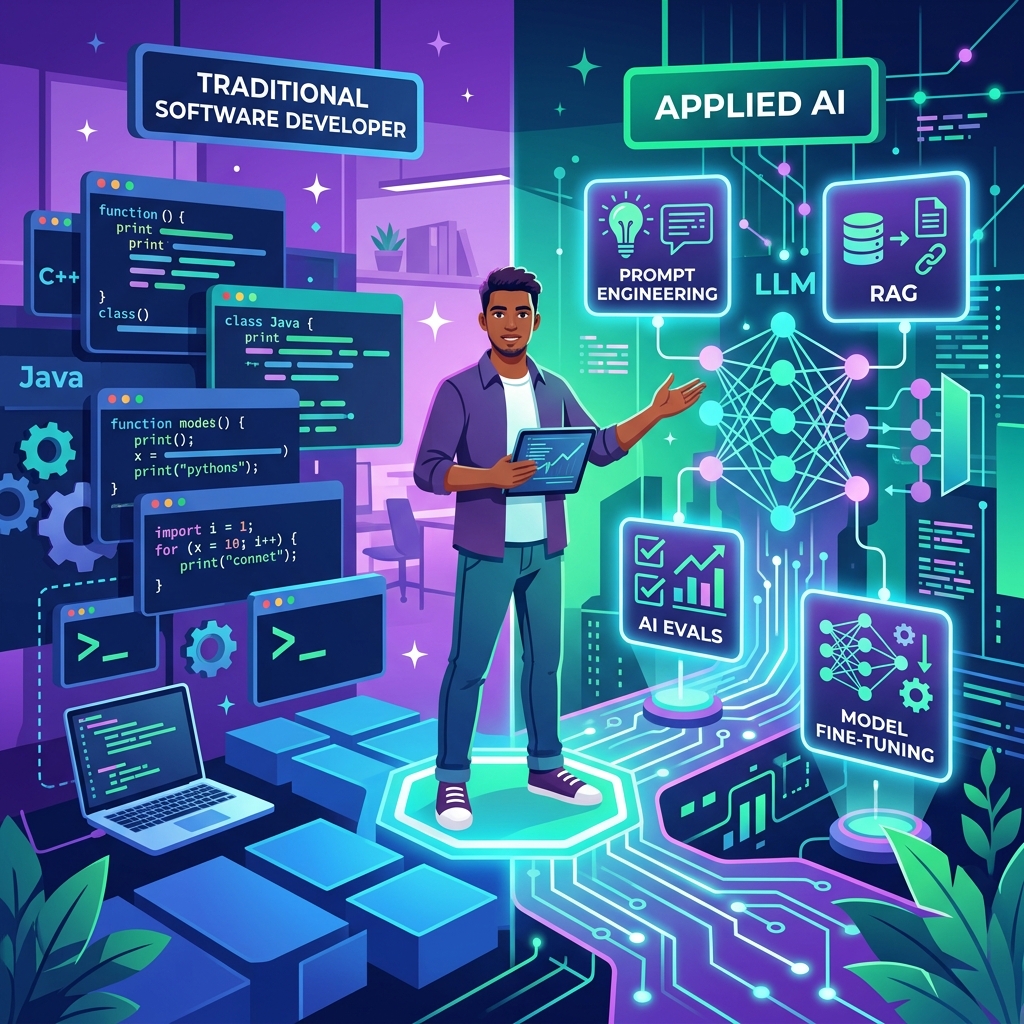 Từ Lập Trình Viên Đến Kỹ Sư Ứng Dụng AI (Applied AI Engineer): Lộ Trình Chuyển Đổi Kỹ Năng Cốt Lõi Cho Năm 2027