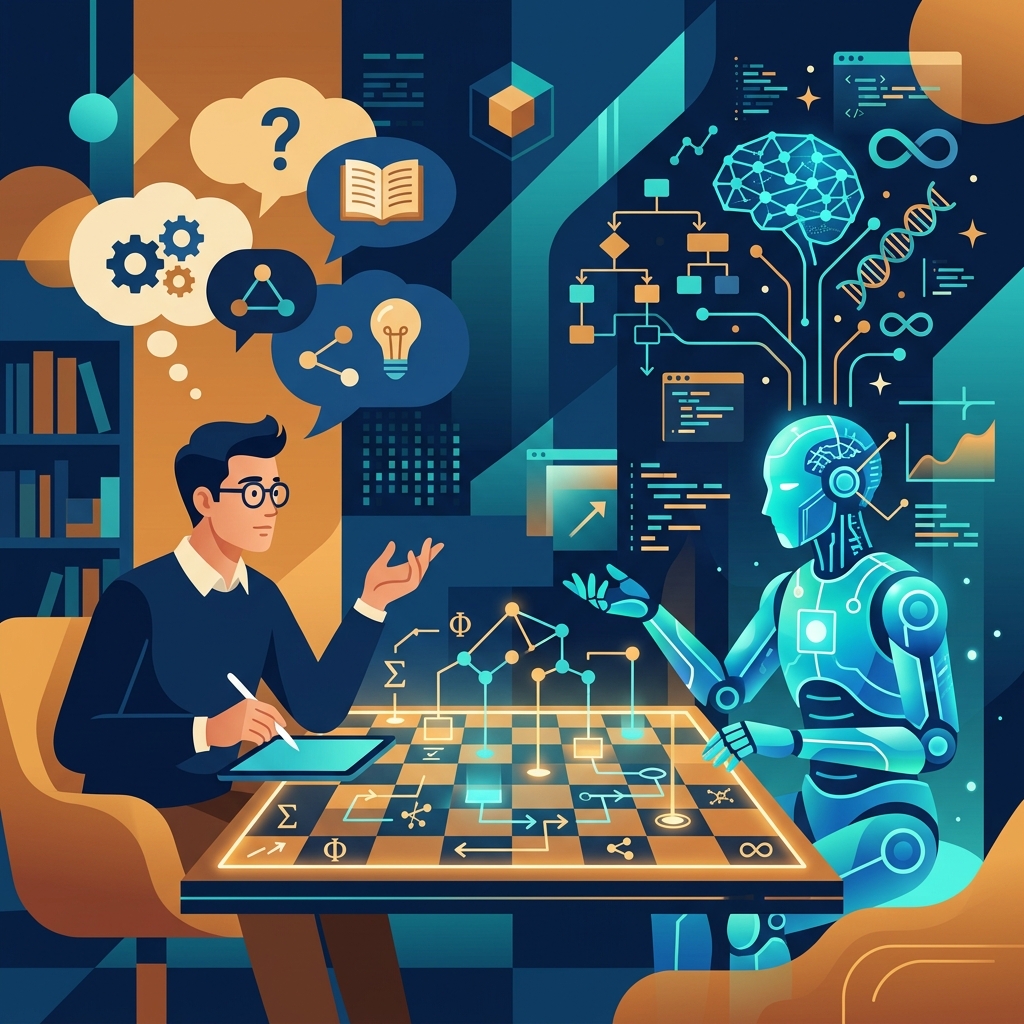 Kỹ Thuật Học Tập Đảo Ngược Với AI (Reverse Learning): Nâng Tầm Tư Duy Phản Biện Bằng Cách Biến AI Thành Đối Thủ Tranh Luận