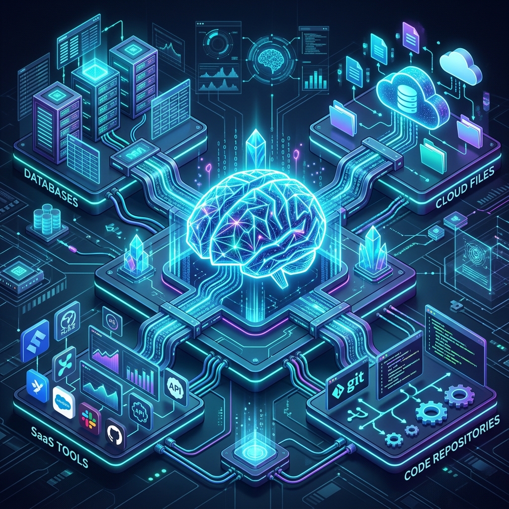 Giao Thức Ngữ Cảnh Mô Hình (Model Context Protocol - MCP): Tiêu Chuẩn Mở Kết Nối Dữ Liệu Doanh Nghiệp Cho AI Agent Tự Trị